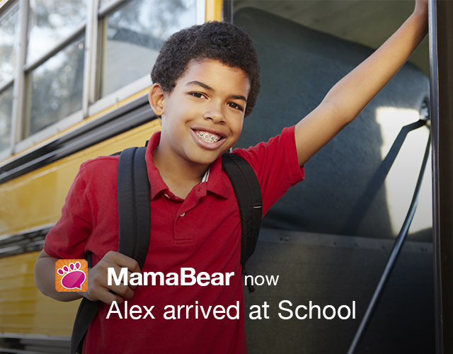 How to Receive Automatic Alerts with MamaBear When Kids Arrive/Leave School | MamaBear