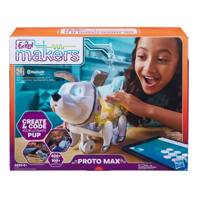 Max creator. Makers Proto Max. Си Макс игрушка. Hasbro Dog Robot. Frog friend maker.